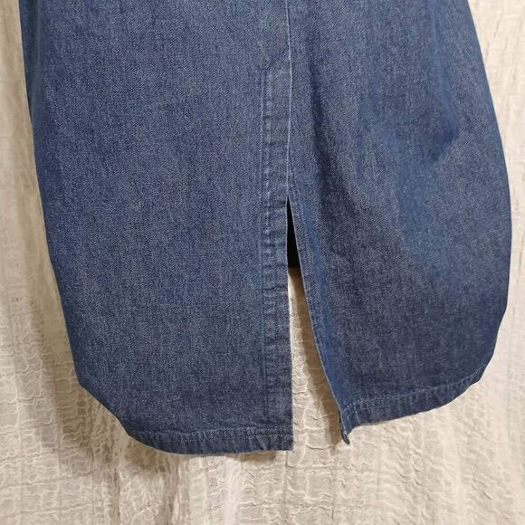 Westbound Vtg. Christmas Denim Skirt Size 8 - Picture 8 of 9